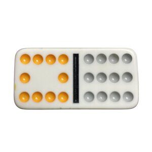 Double Twelve Dominoes Replacement Tile 10 12 Color Dot mq